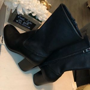 Bond Napa Leather Mid Calf Coach Boots